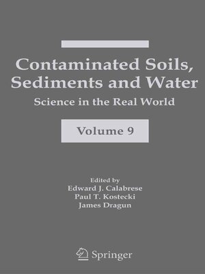 cover image of Contaminated Soils, Sediments and Water
